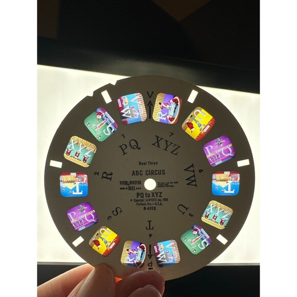 1968 View-Master ABC Circus 3 Reel Set Vintage Educational - Picture 5 of 5